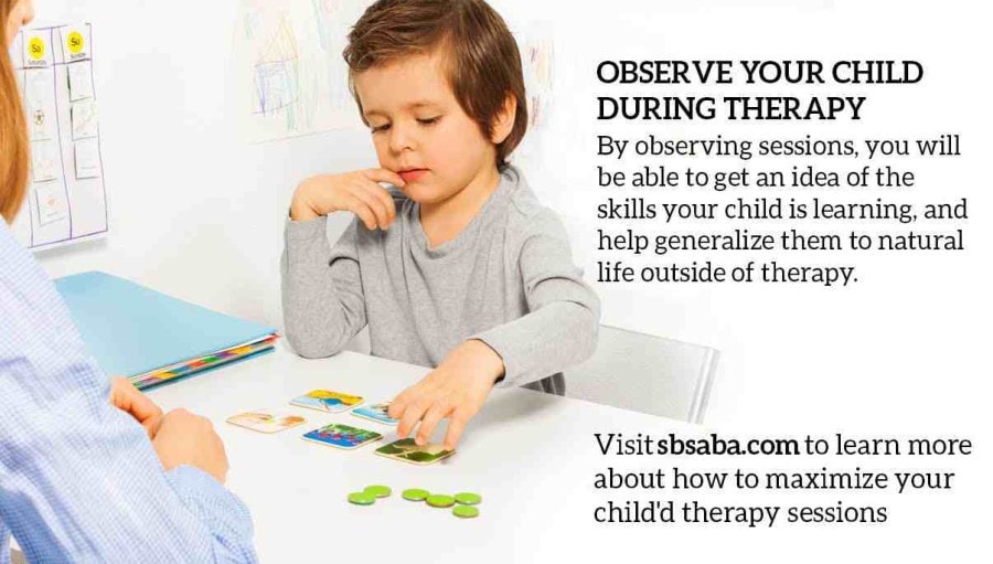 How You Can Benefit from Observing Your Child in Therapy